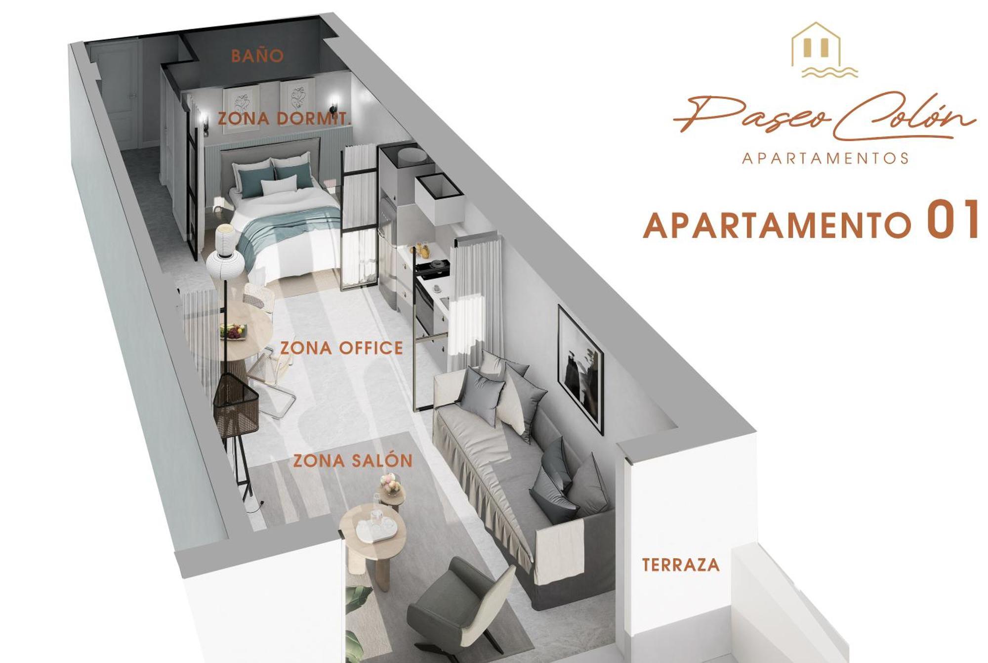 Apartment Paseo Colon Foz